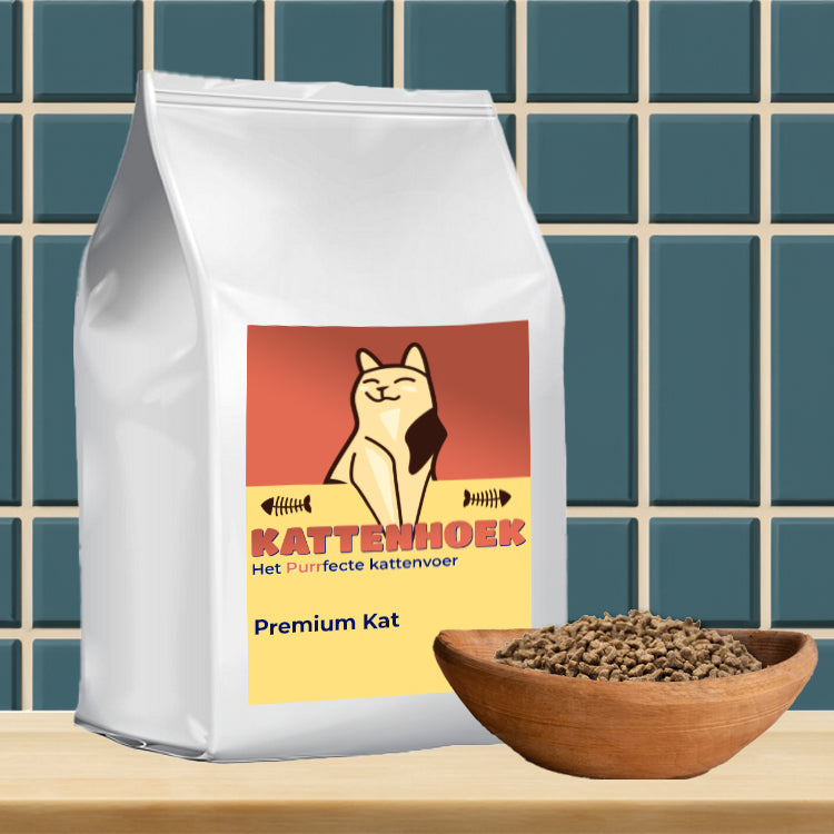 Premium Kat - Kwalitatieve brokken voor Katten - Kattenhoek